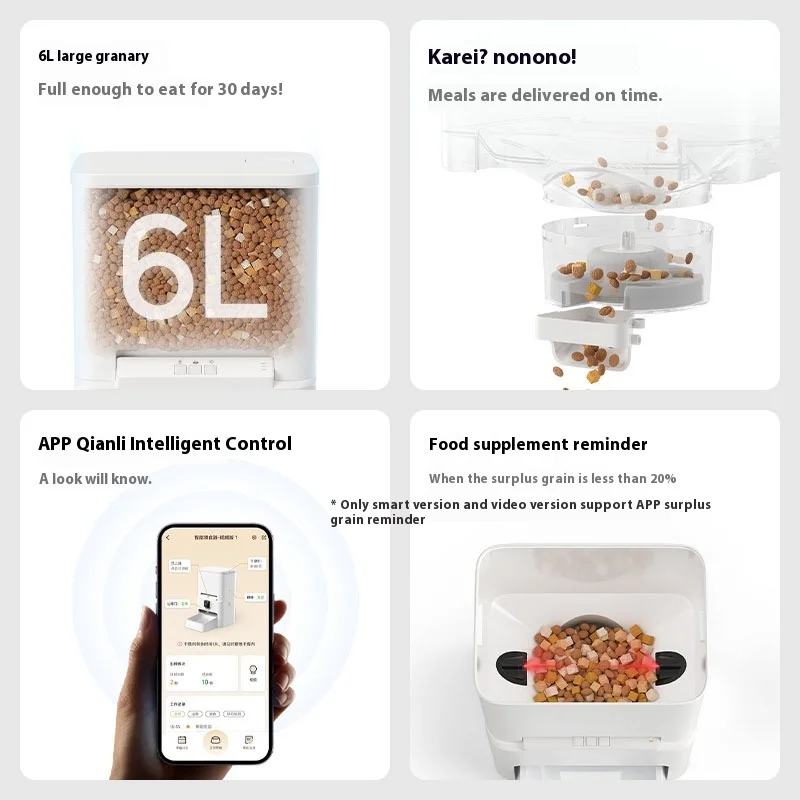 2025 Smart Pet Feeder  Eco-Fri - Automatic Cat Feeder 6L Timed review and price