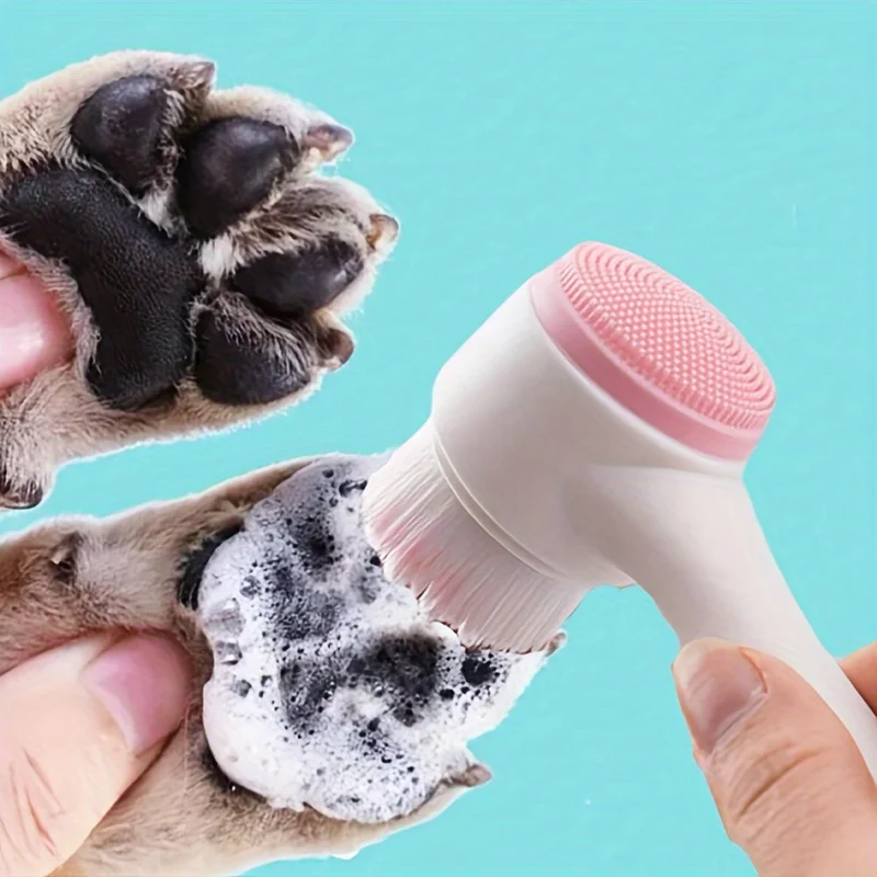 Pet Paw Cleaning Brush, Dog Fo - Pet Fountain Cleaning Kit review and price
