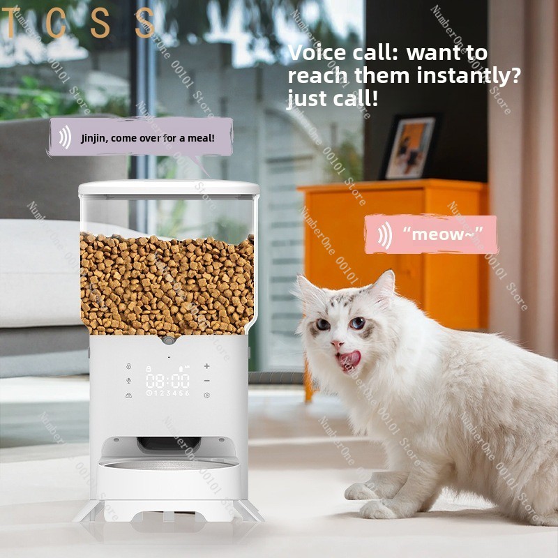 6L WiFi Smart Automatic Pet Fe - Automatic Cat Feeder 6L Timed review and price