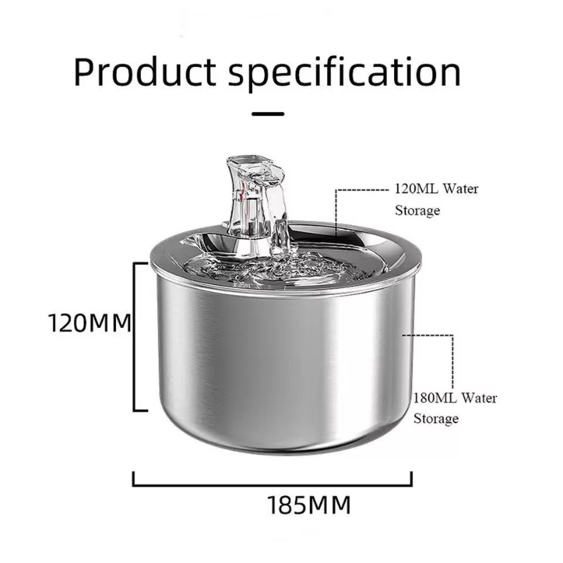 Design Stainless Steel Pet Wat - Pet Water Fountain Stainless Steel review and price