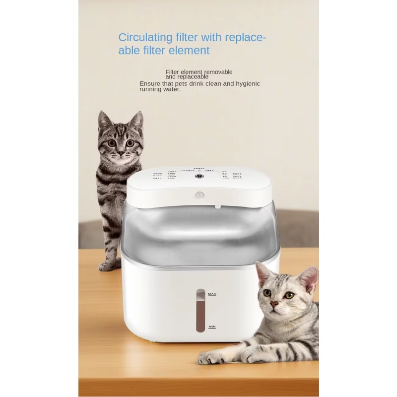 Cat fountain filter Wireless P - Wireless Pet Water Fountain Battery review and price
