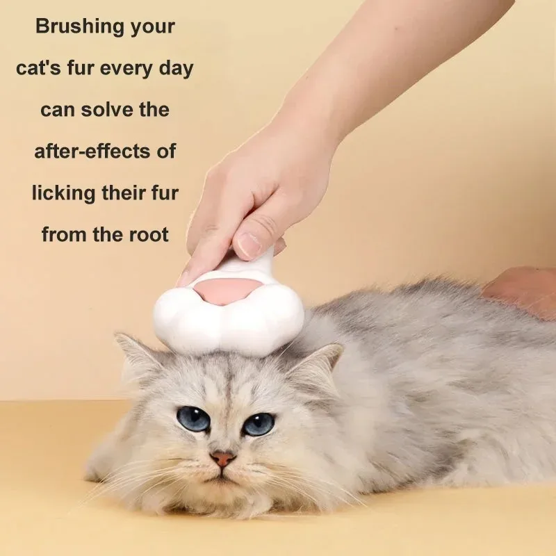 Cute Cat Paw Grooming Brush Pe - Pet Fountain Cleaning Kit review and price