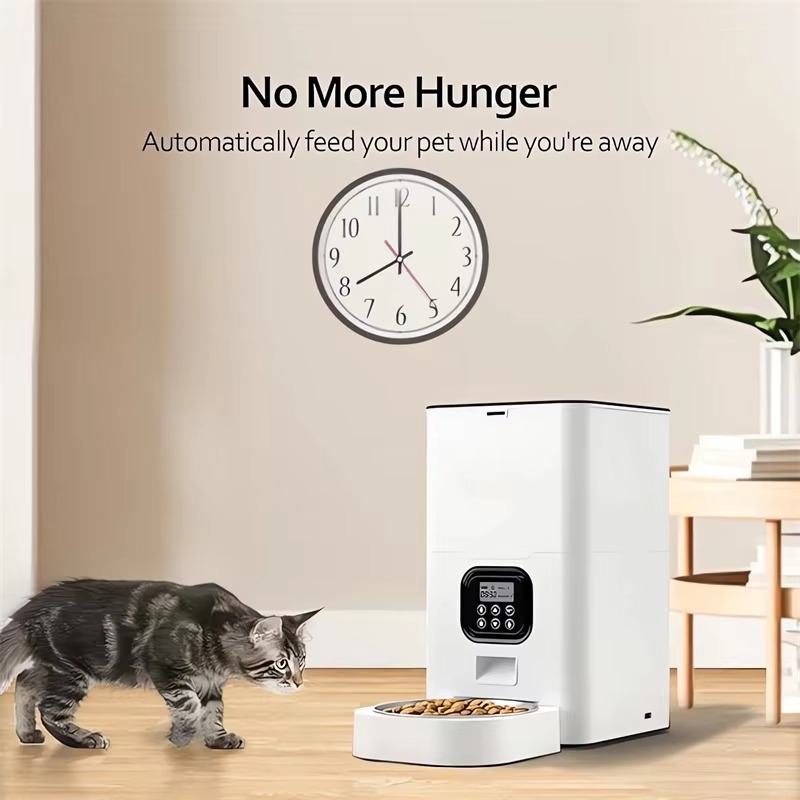 6L Smart Pet Dog Feeder Automa - Automatic Cat Feeder 6L Timed review and price