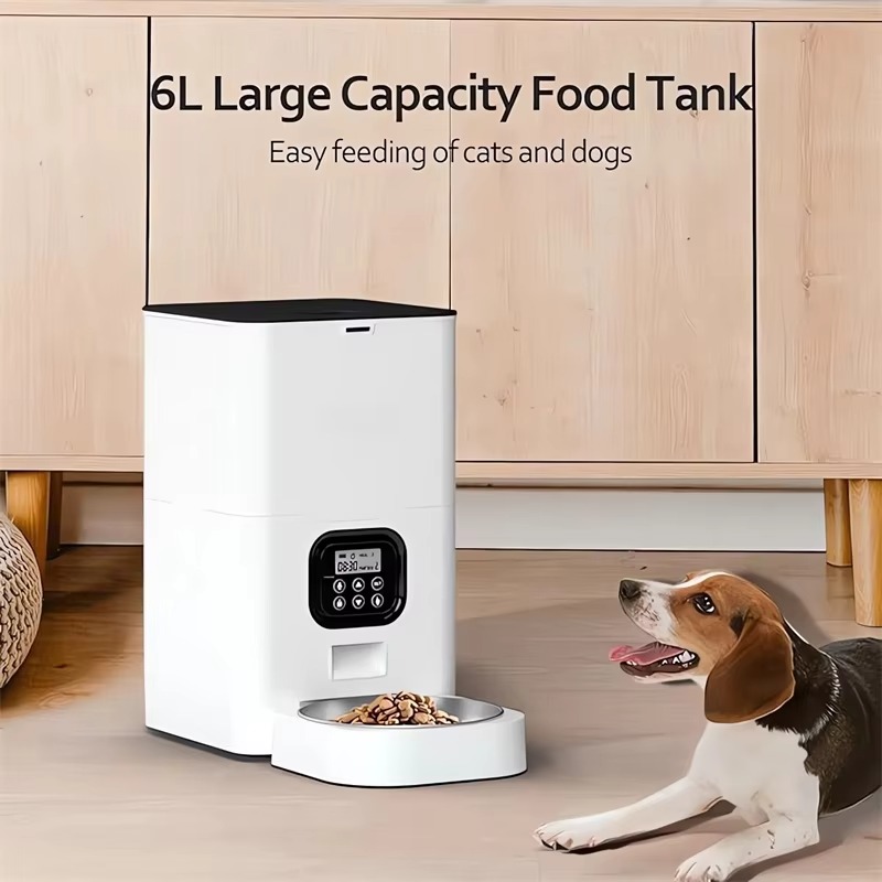 6L Smart Pet Dog Feeder Automa - Automatic Cat Feeder 6L Timed review and price