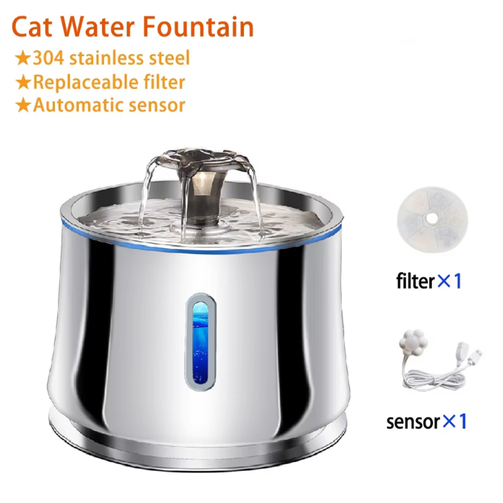 Stainless Steel Water Fountain - Pet Water Fountain Stainless Steel review and price