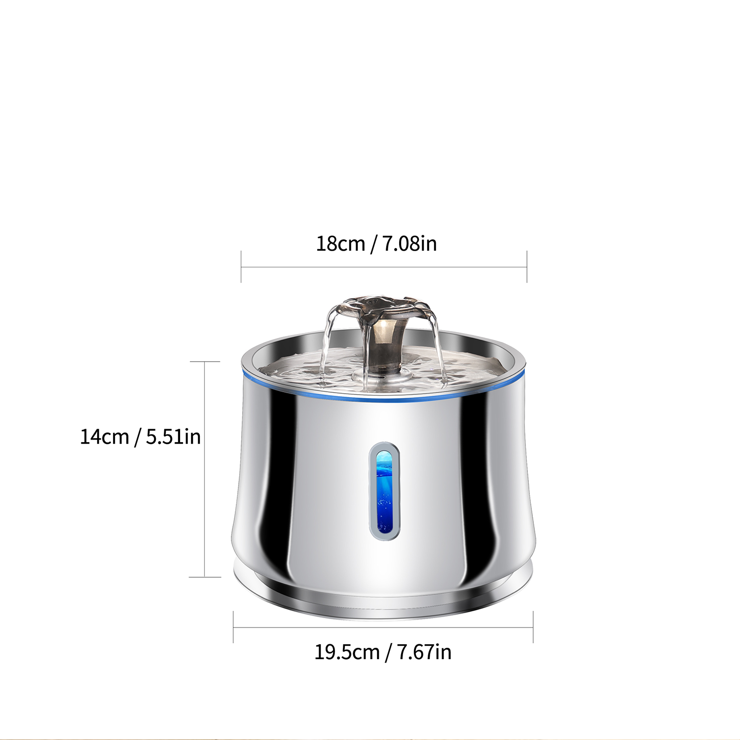 Stainless Steel Water Fountain - Pet Water Fountain Stainless Steel review and price