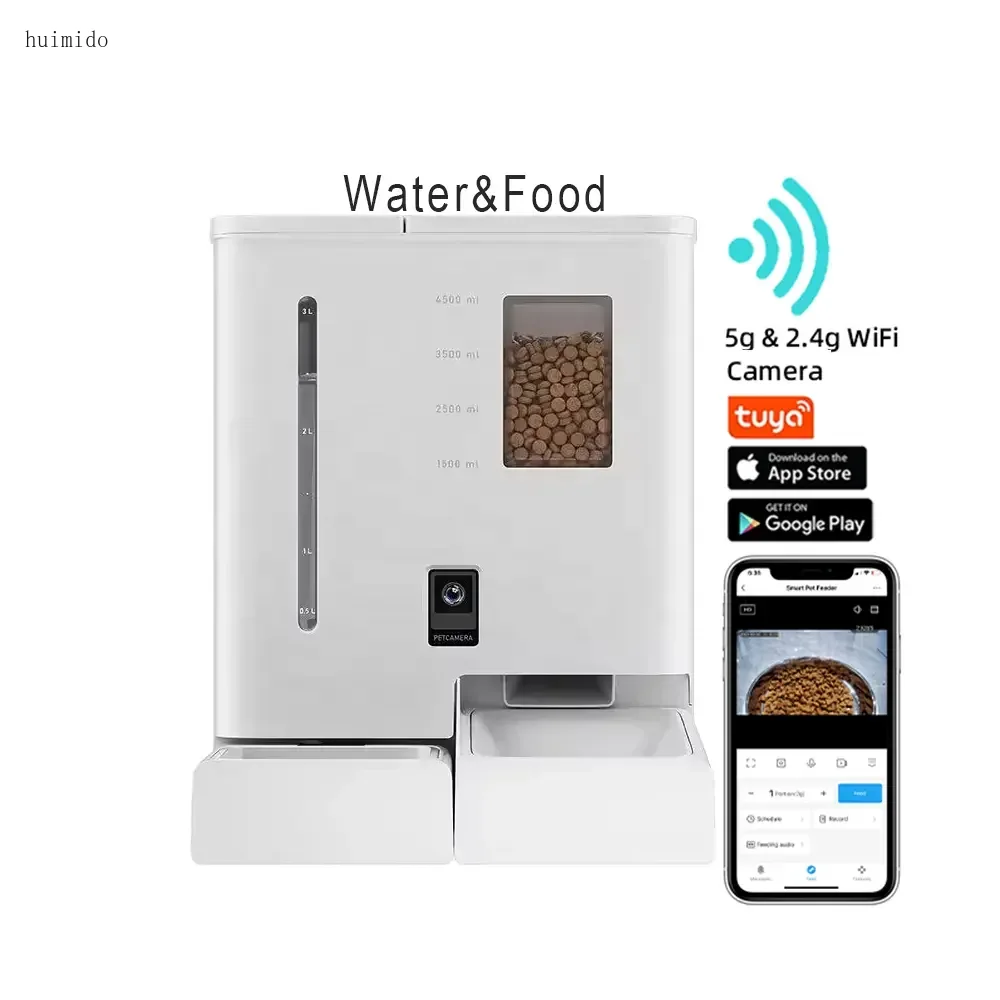 2 in 1 Smart Cat Automatic Fee - Smart Pet Water Fountain Wifi review and price