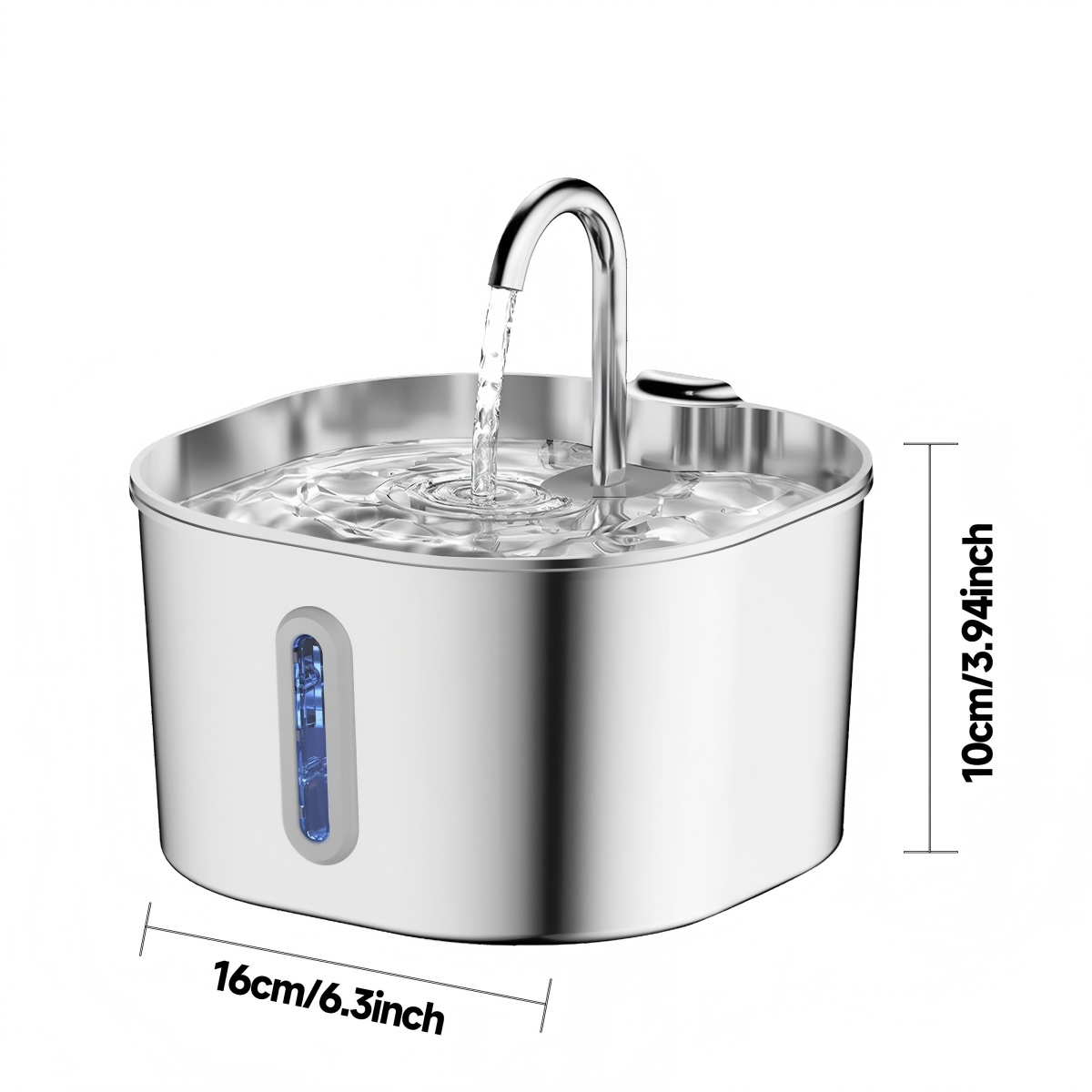 2.2L Stainless Steel Pet Fount - Pet Fountain Filter Replacement review and price