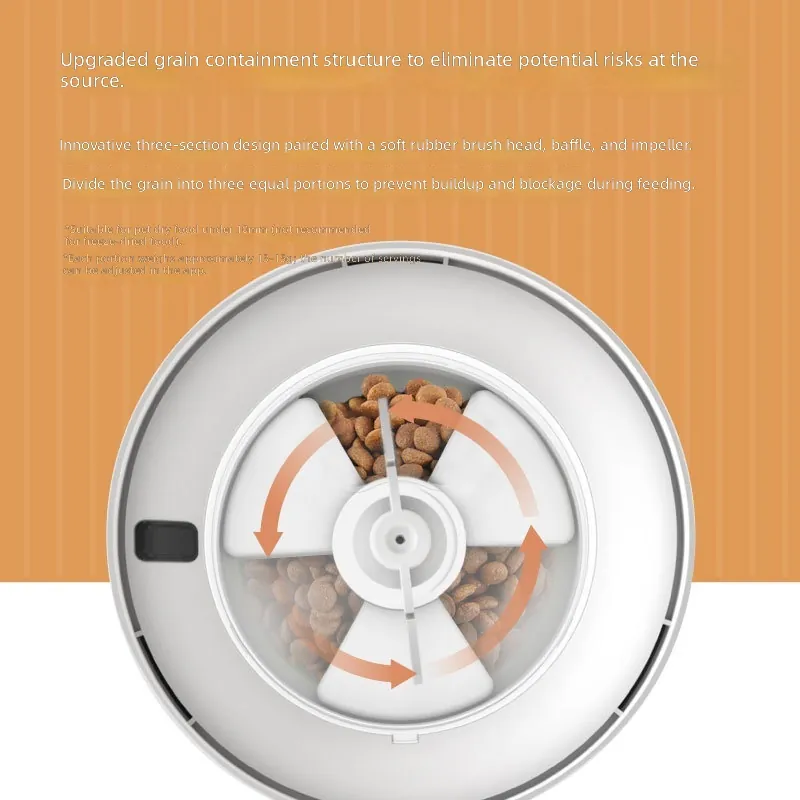 Mini Automatic Pet Feeder for  - Pet Feeder App Control Portion review and price