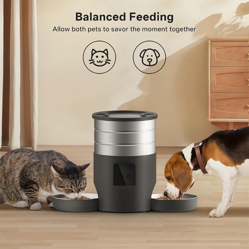 4.5L WiFi Smart Pet Feeder Aut - Pet Feeder App Control Portion review and price