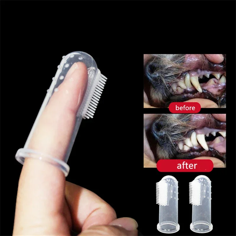 Soft Silicone Pet Finger Dog T - Pet Fountain Cleaning Kit review and price