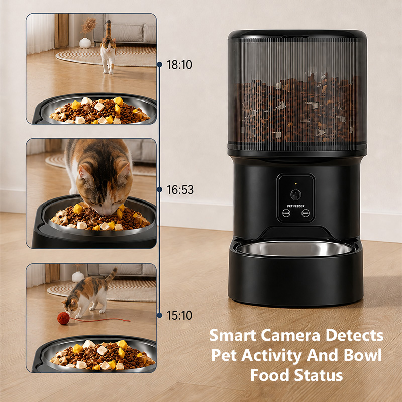 4L Smart Pet Feeder With 2 Sta - Pet Feeder App Control Portion review and price