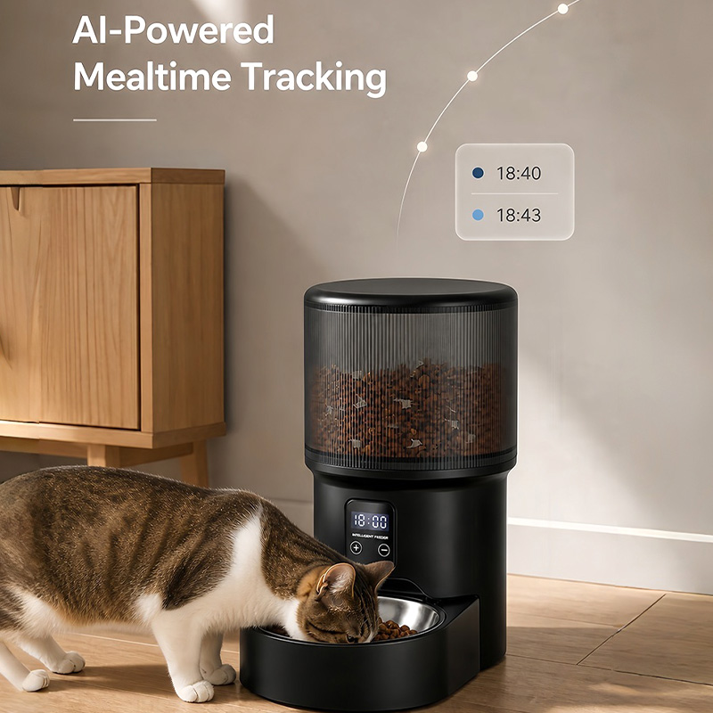 4L Smart Pet Feeder With 2 Sta - Pet Feeder App Control Portion review and price