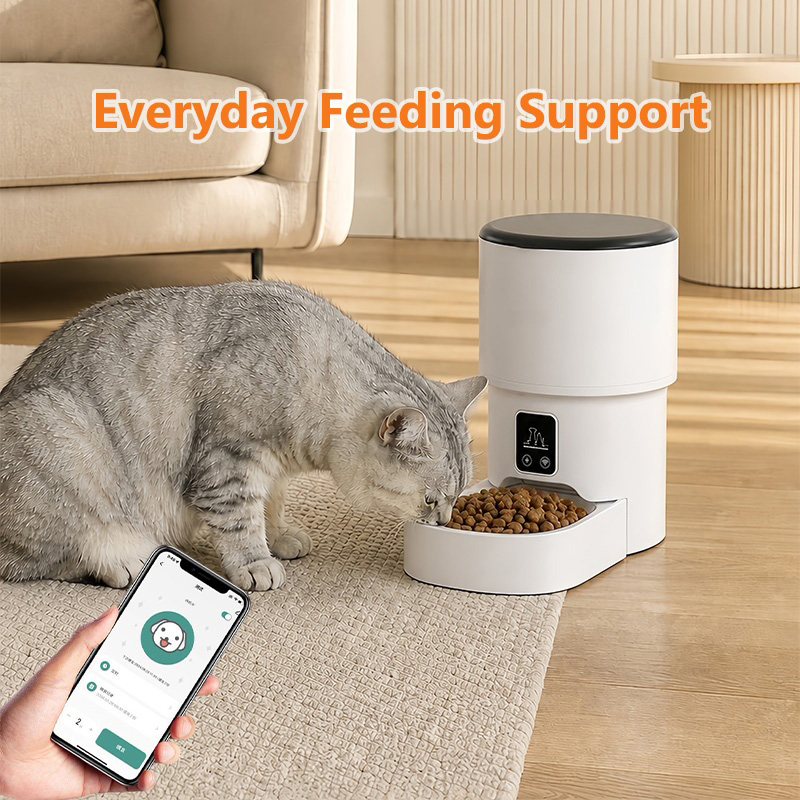 Smart Pet Feeder 4L WiFi Autom - Pet Feeder App Control Portion review and price