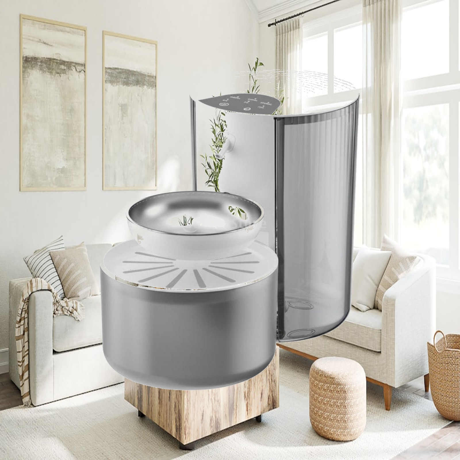 Automatic Cat Water bowl Separ - Automatic Cat Water Dispenser 3L review and price