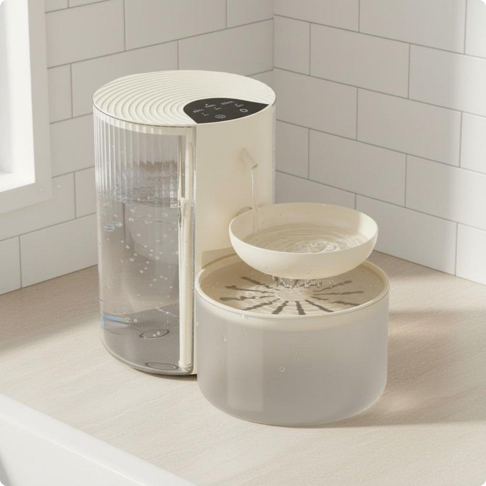 Automatic Cat Water bowl Separ - Automatic Cat Water Dispenser 3L review and price